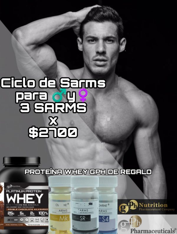 Sarms - Ciclo - Gph Pharmaceuticals 3 pzs - Image 2